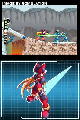Mega Man Zero Collection for NDS screenshot