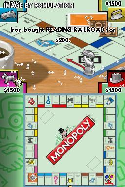 Monopoly for NDS screenshot