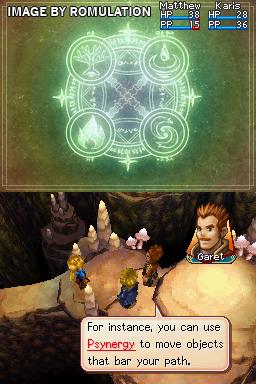 Golden Sun - Dark Dawn for NDS screenshot
