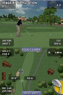 Tiger Woods PGA Tour for NDS screenshot