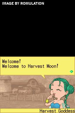Harvest Moon DS for NDS screenshot