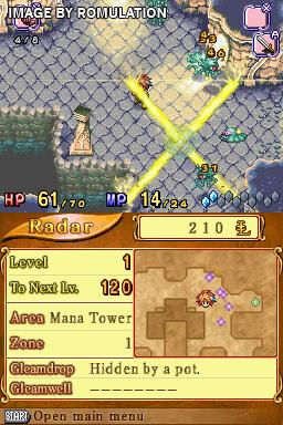 Children of Mana for NDS screenshot