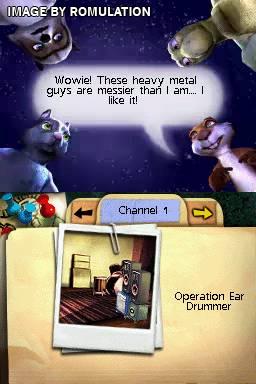 Over the Hedge - Hammy Goes Nuts! for NDS screenshot