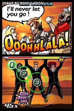 Elite Beat Agents for NDS screenshot