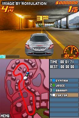Asphalt - Urban GT 2 for NDS screenshot