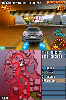 Asphalt - Urban GT 2 for NDS screenshot