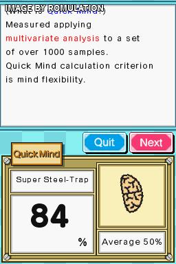 Mind Quiz - Your Brain Coach for NDS screenshot