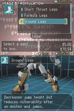 Custom Robo Arena for NDS screenshot