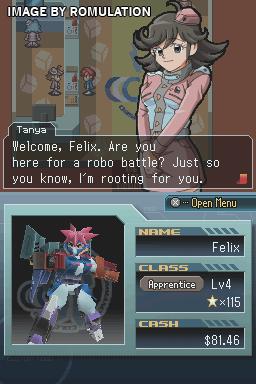 Custom Robo Arena for NDS screenshot