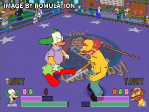 Simpsons Wrestling, The for PSX screenshot