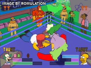 Simpsons Wrestling, The for PSX screenshot