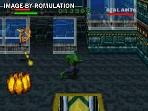 Incredible Hulk, The - The Pantheon Saga for PSX screenshot