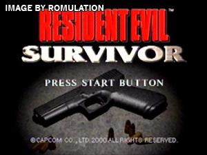 Resident Evil - Survivor for PSX screenshot