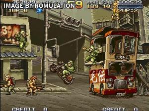Metal Slug - Super Vehicle-001 for PSX screenshot