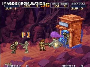 Metal Slug - Super Vehicle-001 for PSX screenshot