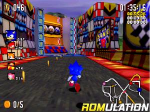 Sonic R for Sega-Saturn screenshot