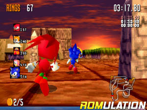 Sonic R for Sega-Saturn screenshot