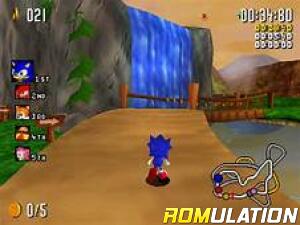 Sonic R for Sega-Saturn screenshot