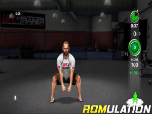 UFC Personal Trainer for Wii screenshot