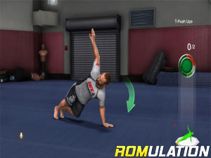 UFC Personal Trainer for Wii screenshot